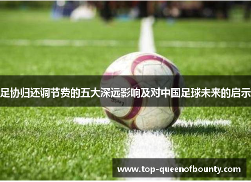 足协归还调节费的五大深远影响及对中国足球未来的启示